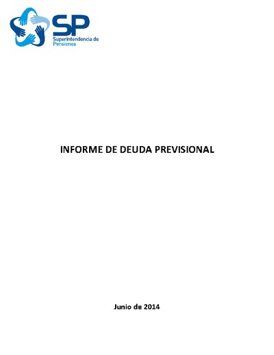 Informe de deuda previsionalosto 2013