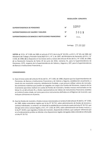 Resolución N° 1202, del 29 de junio de 2017