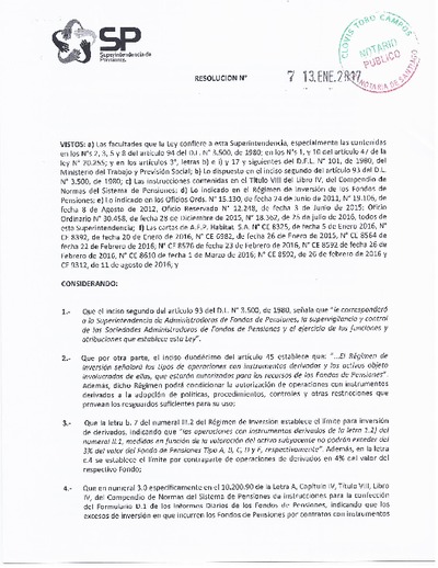 Resolución 007 - HABITAT S.A. - 2017