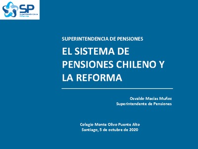 El sistema de pensiones chileno y la reforma