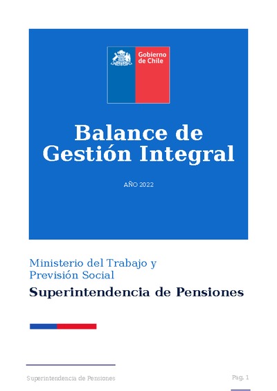 Balance de Gestión Integral 2022