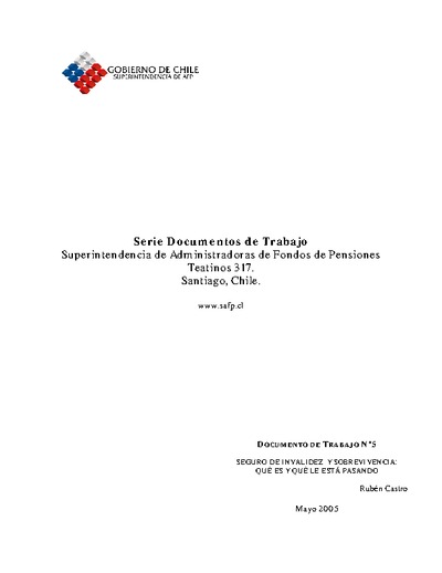 Seguro de invalidez y sobrevivencia: Qué es y qué le está pasando