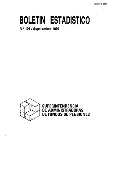 Boletín Nº106 / Septiembre 1991