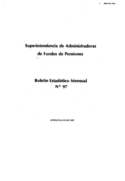 Boletín N°97 / Junio de 1990